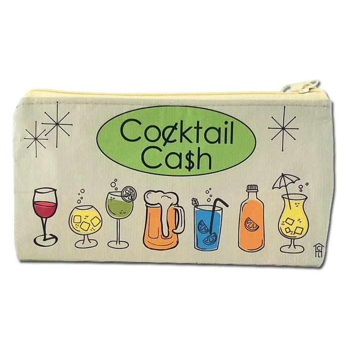 Bolsa para lápices o dinero en efectivo con cremallera 5 O'clock Somewhere