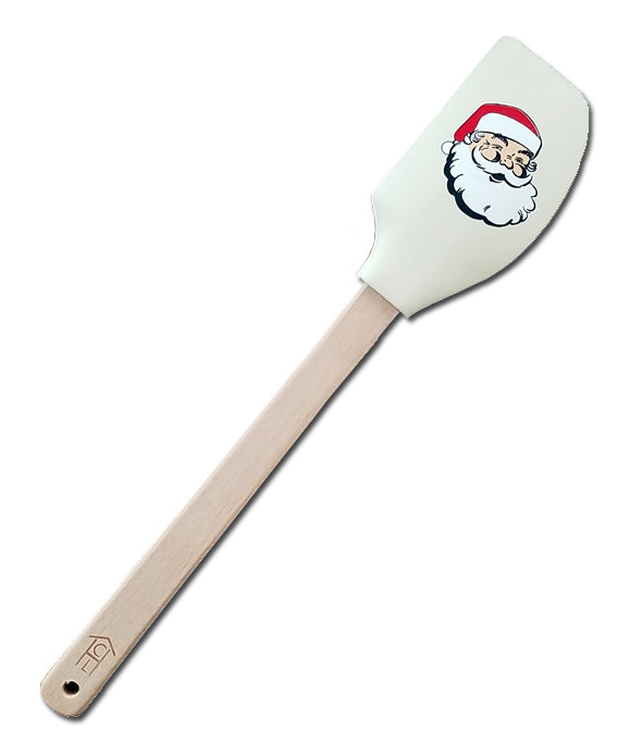 Weihnachtsmann-Backspatel aus Silikon