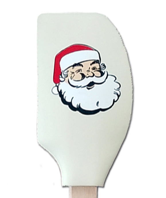 Weihnachtsmann-Backspatel aus Silikon