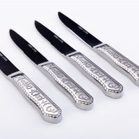 Cowboy Living Ranch Brands Stainless Silverware Steak Knife Set (4 piece)