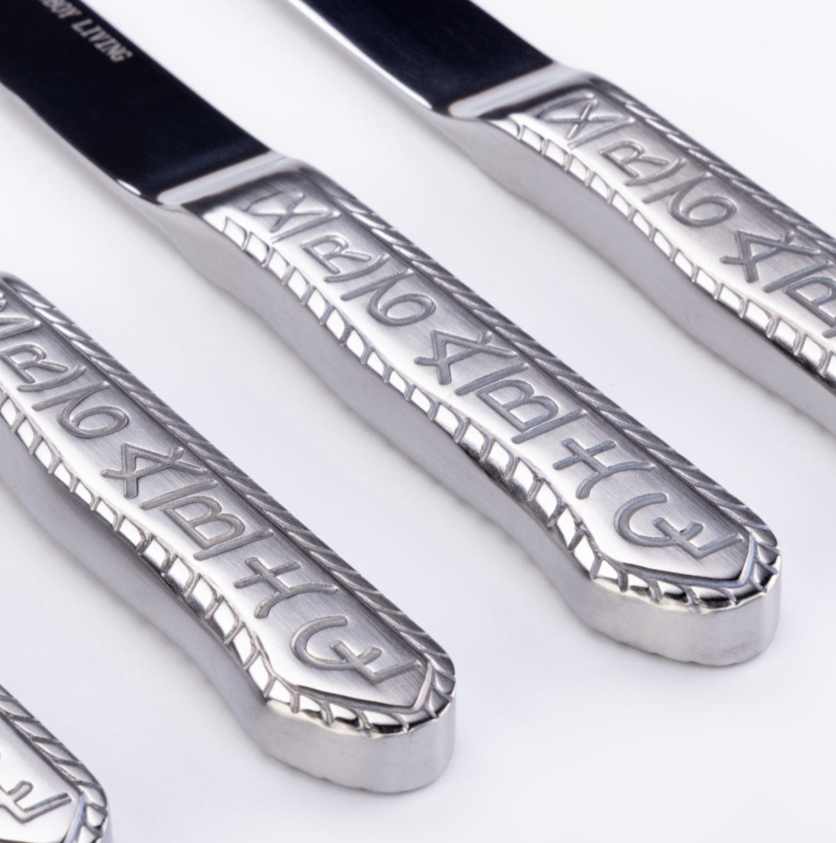 Cowboy Living Ranch Brands Stainless Silverware Steak Knife Set (4 piece)