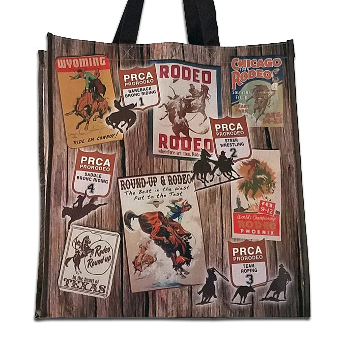 Rodeo Poster Einkaufstasche