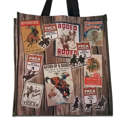 Rodeo Posters Shopping Bag