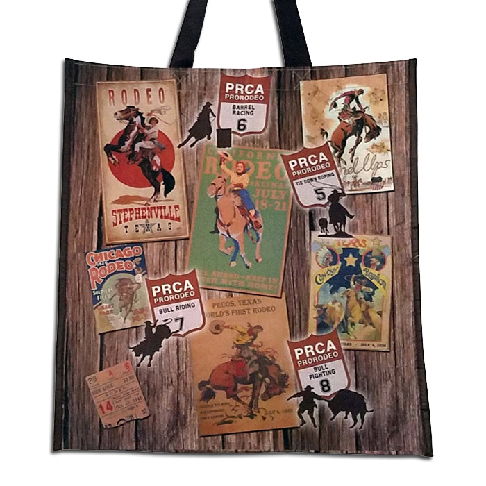 Rodeo Poster Einkaufstasche