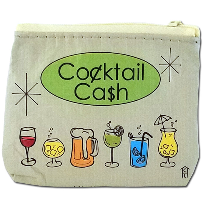 5 O'clock Somewhere Zipper Coin/Card Bag