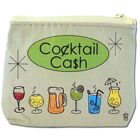 5 O'clock Somewhere Zipper Coin/Card Bag