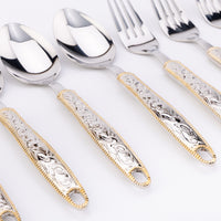 Western Buckle Flatware/Silverware 20 piece Dinner Set