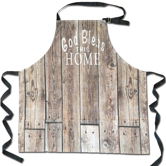 God Bless This Home Apron