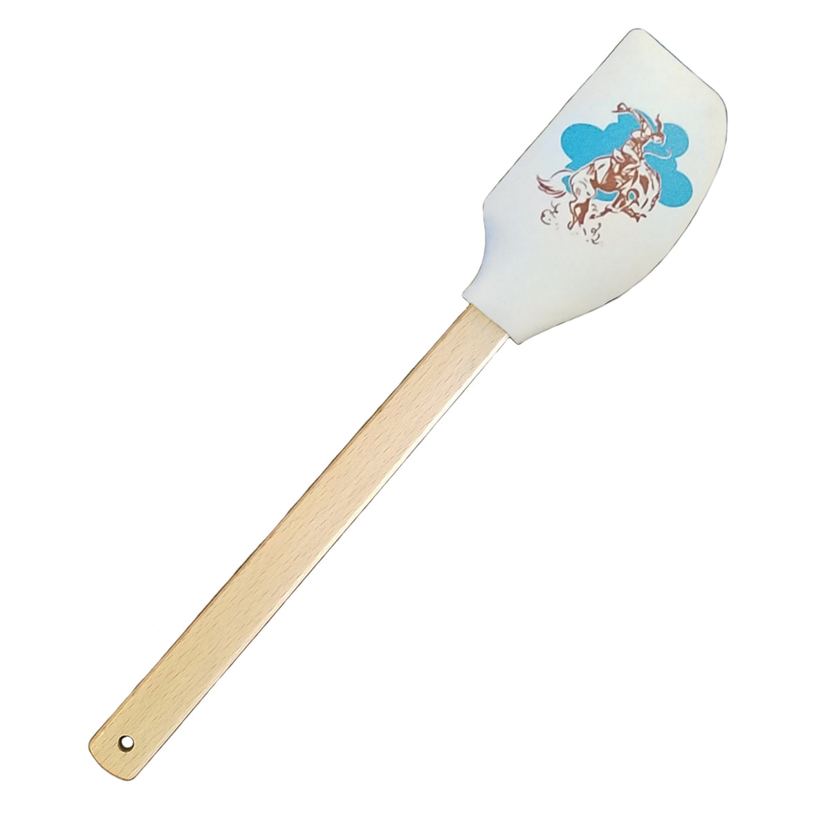 Retro Cowgirl Silicone Baking Spatula