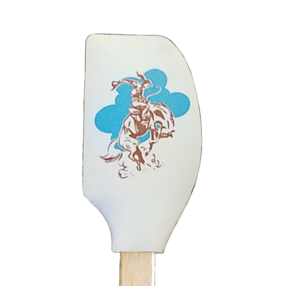 Retro Cowgirl Silicone Baking Spatula