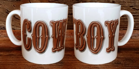 "COWBOY" 16 OZ MUG