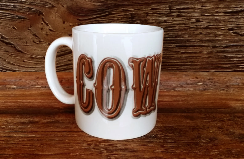 "COWBOY" 16 OZ MUG