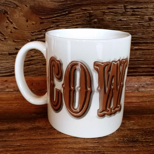 "COWGIRL" 16 OZ MUG