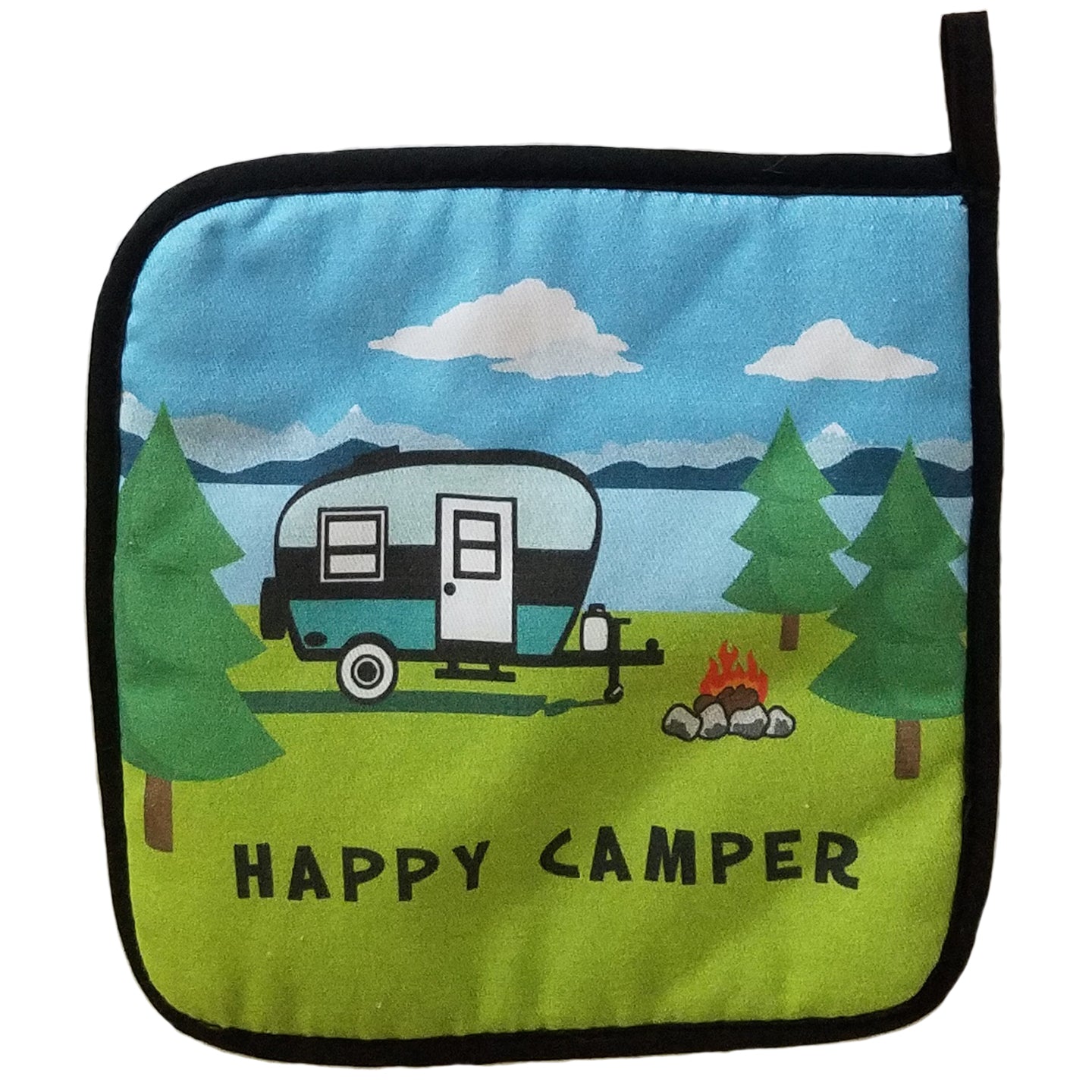 Happy Camper Hot Pad